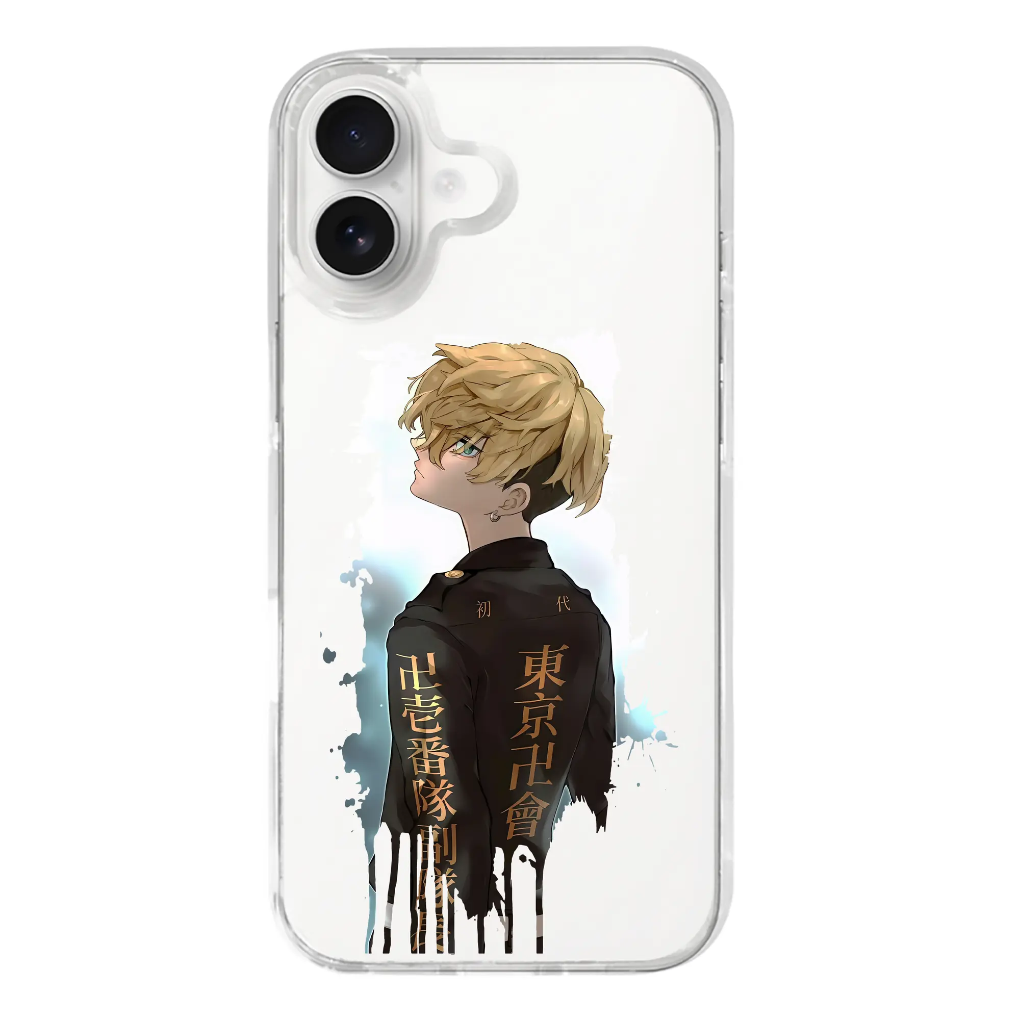 東京リベンジャーズ グッズ,松野千冬 - iPhone 17シリーズ 透明スマホケース – 薄型・耐衝撃・精密フィット保護カバー